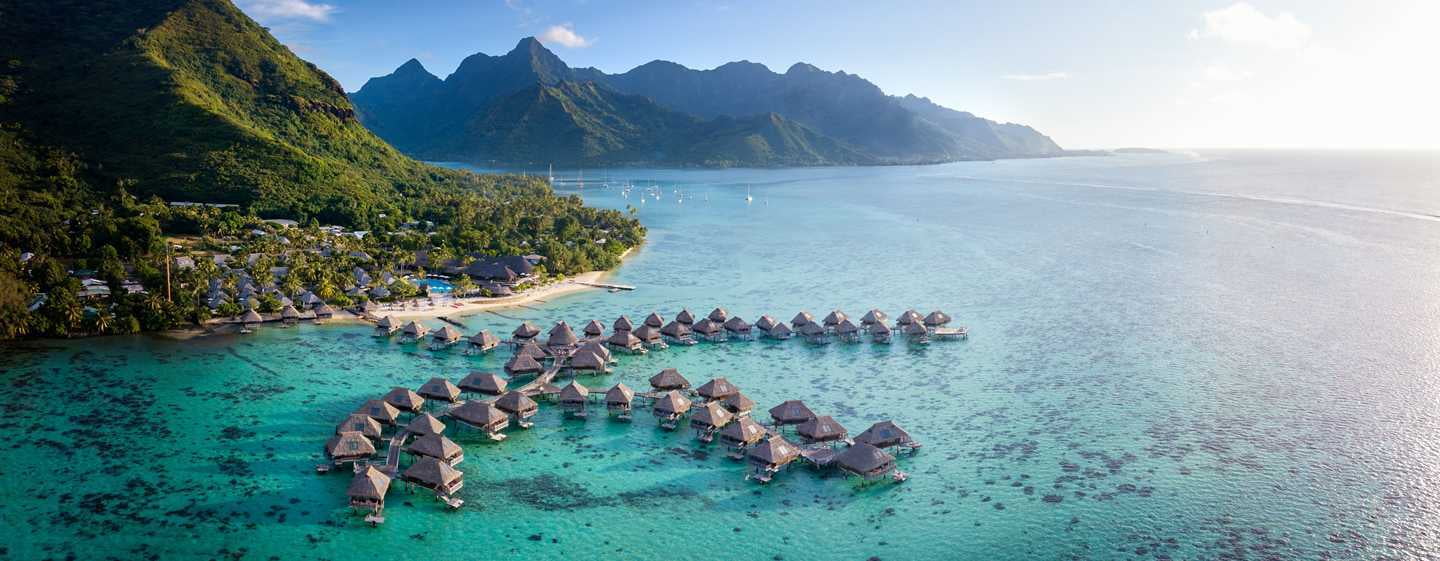 Hilton Moorea - Vue aérienne